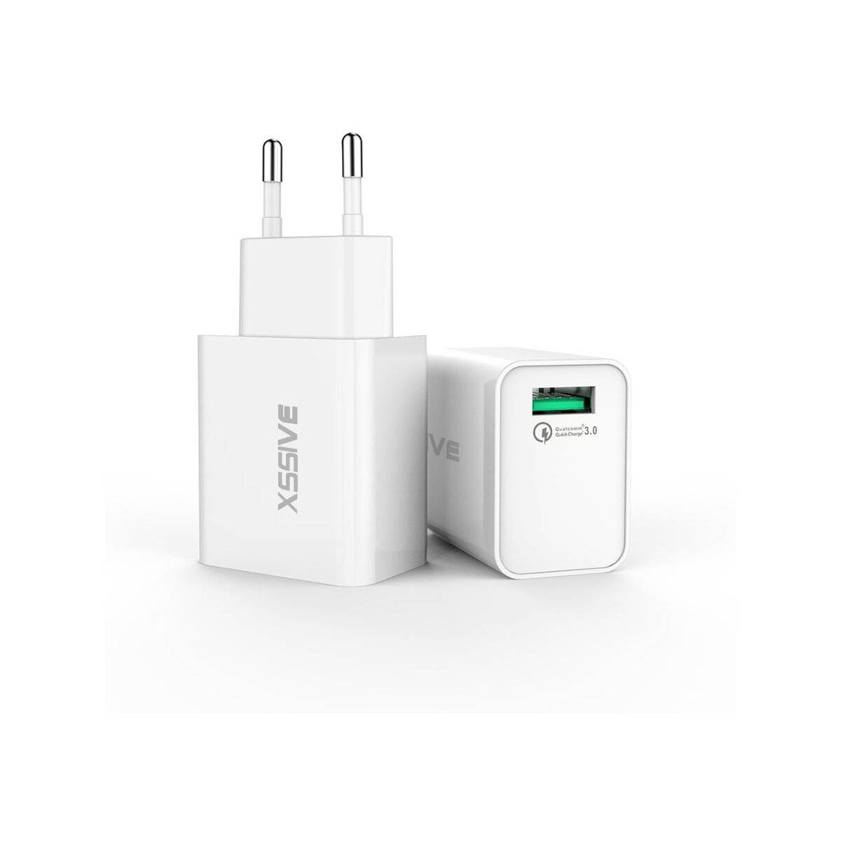 Dual Port Wandladegerät 18W, Schnelladung 3A USB-A & USB-C