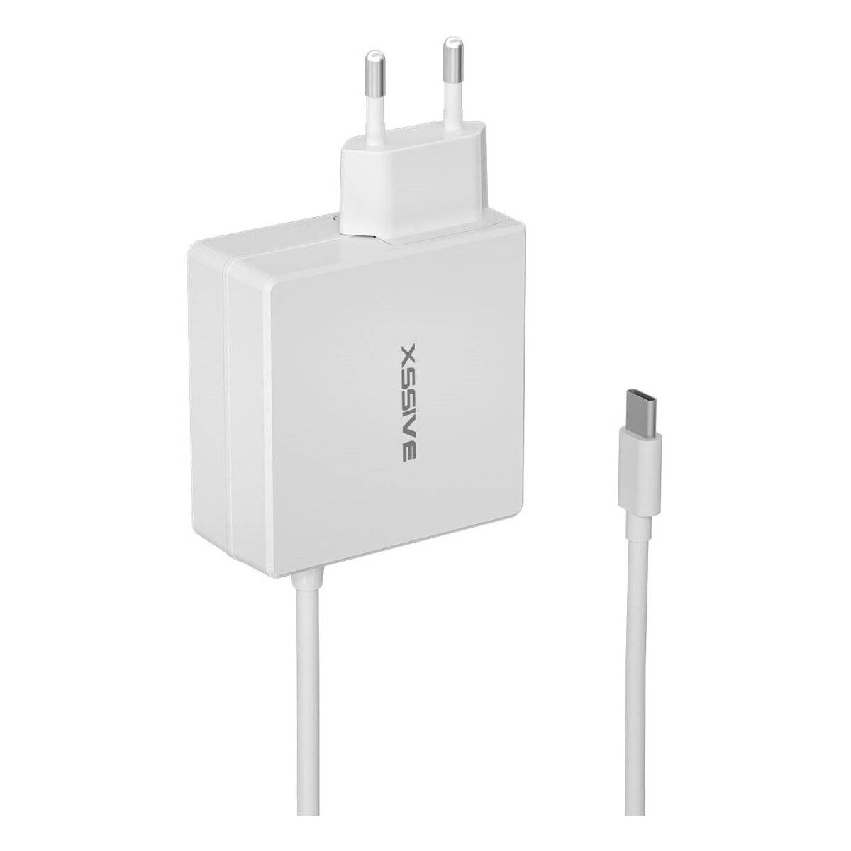 65W Schnelladegerät USB-C 2m für Smartphone, Tablet, Notebook