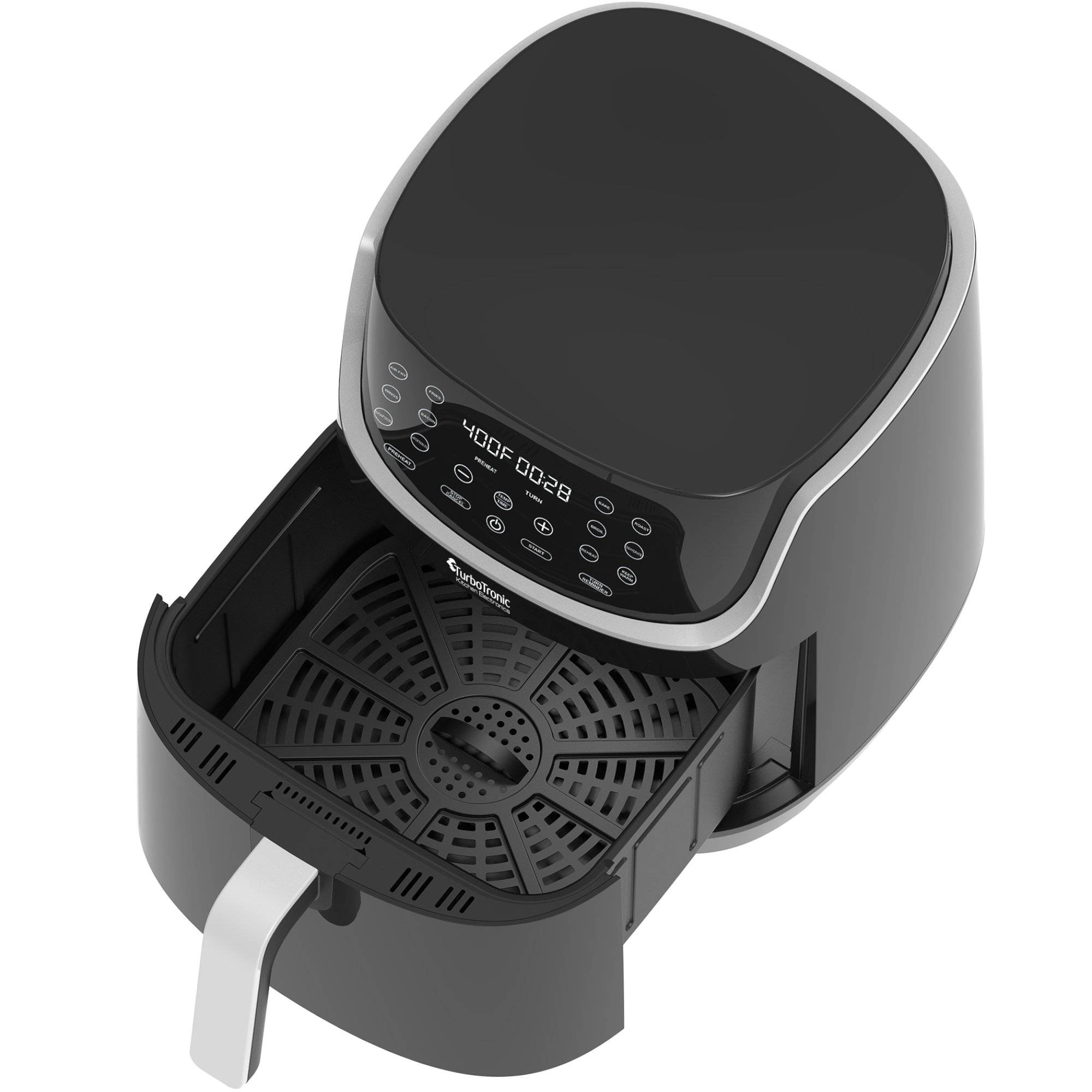 Heissluftfritteuse XXL 8 Liter - AF13D - digitale XL Heißluftfritteuse, 13 Programme, Airfryer, große Fritteuse ohne Fett / Öl, 80°C - 200°C Airf