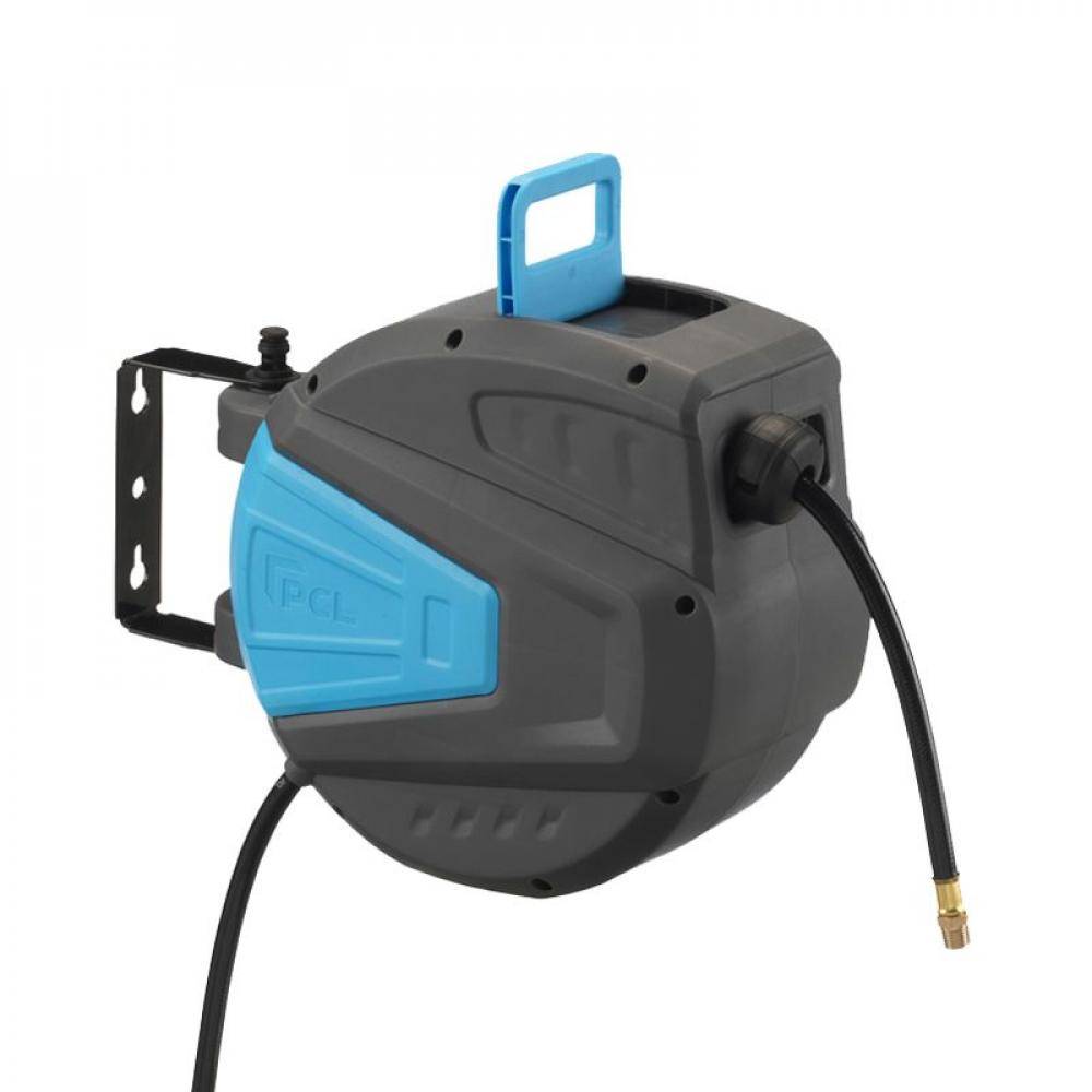 Druckluft-Schlauchtrommel - Compact - 8 m - max. 8 bar - DN 8 - Schwenkvorrichtung 180° - 3,4 kg