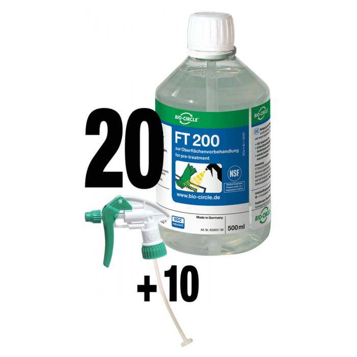 Reiniger FT 200 - wässrig-alkalisch - gebrauchsfertig - 500 ml - VOC-reduziert - VE 20 Stück - Preis per VE