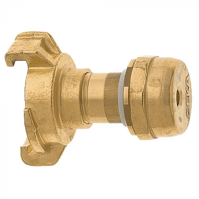 GEKA® plus Gartenspritzdüse - schwere Ausführung - mit GEKA® plus Schnellkupplungs-Anschluss - Messing - Nenngröße 1/2 Zoll - Preis per Stück