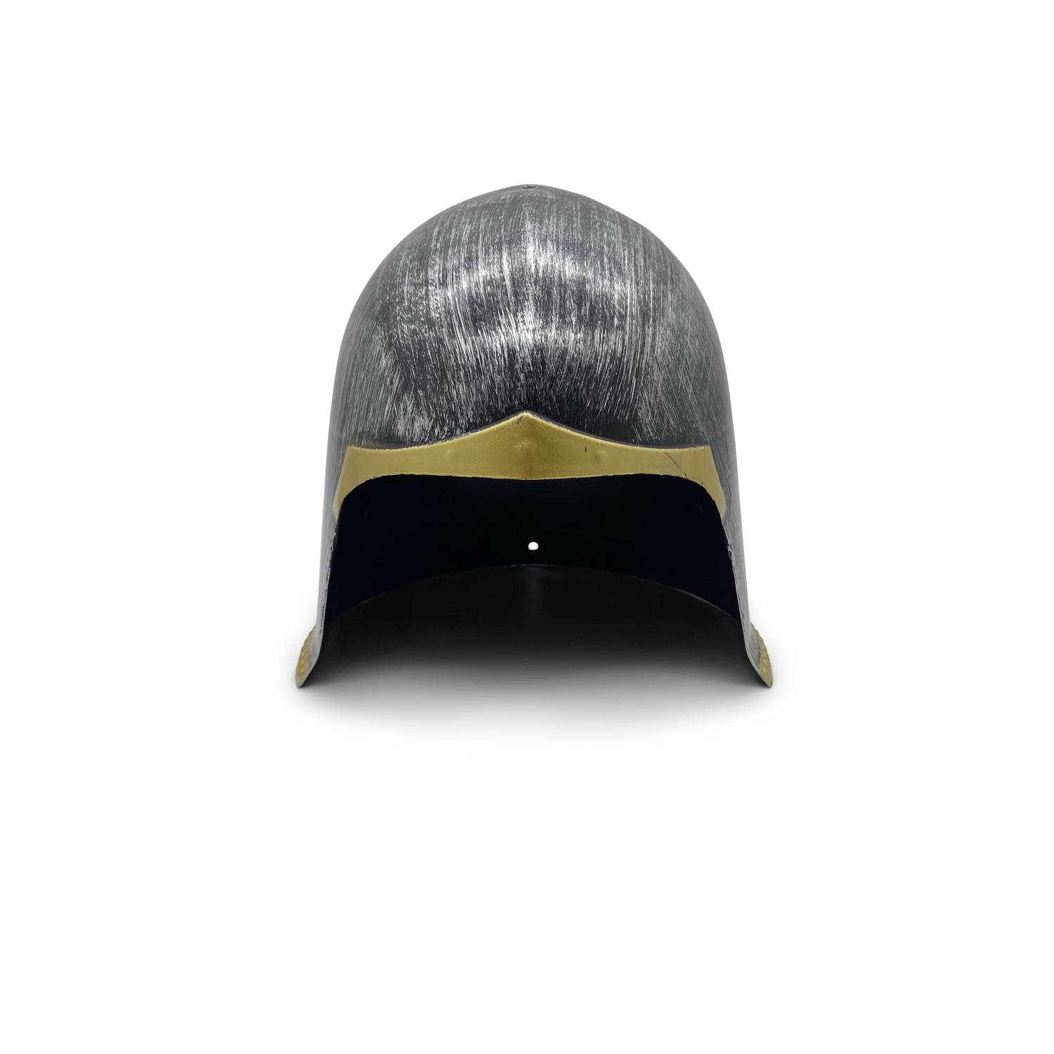 BestSaller 1425 Helm Beckenhaube für Kinder, Kunststoff, silber/gold