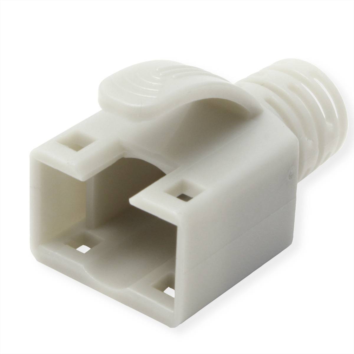 ROLINE Knickschutztülle für RJ-45-Stecker 21.17.3095, 10 Stck, grau