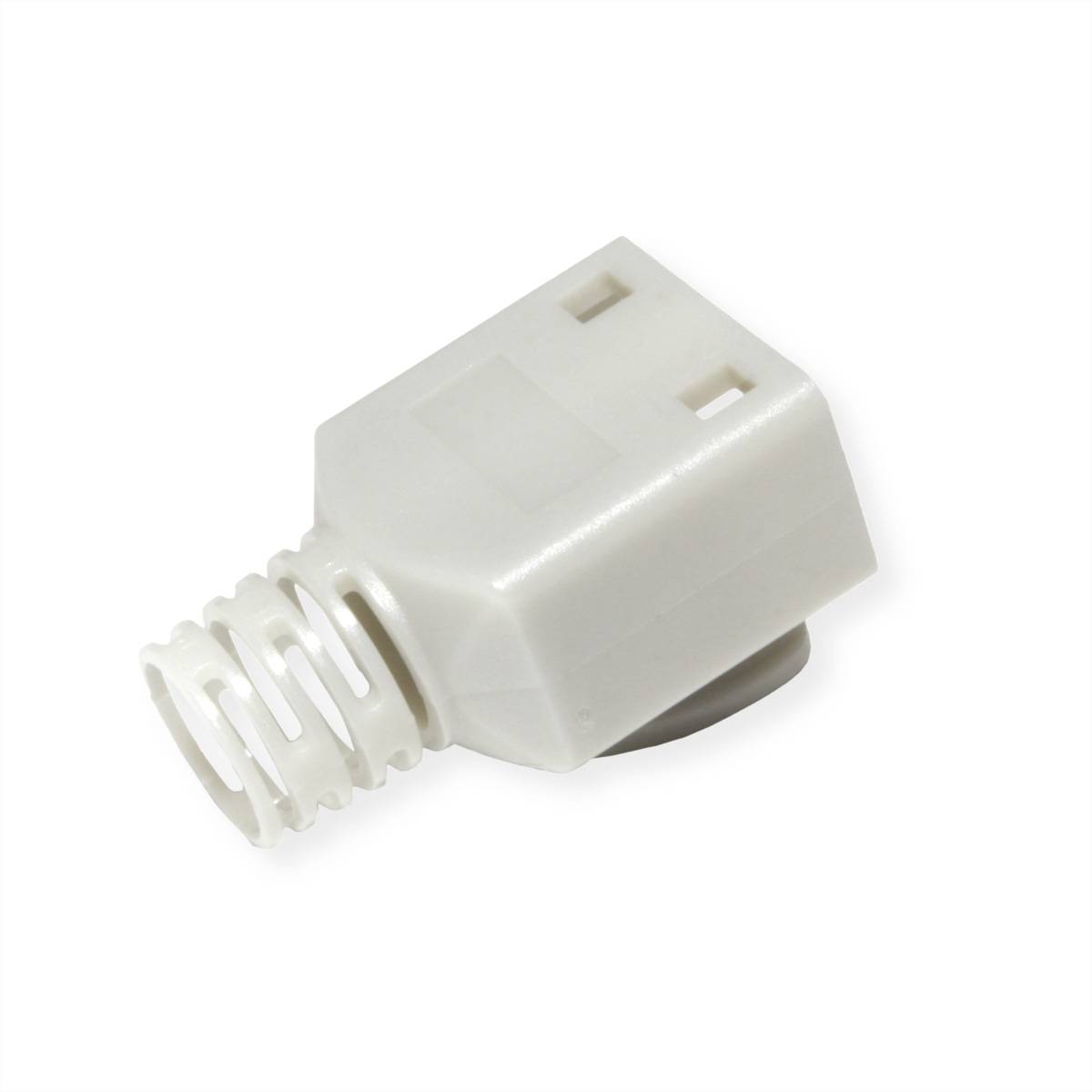 ROLINE Knickschutztülle für RJ-45-Stecker 21.17.3095, 10 Stck, grau