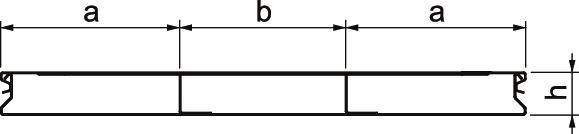 OBO Bettermann Unterflurkanal S3 35028-2
