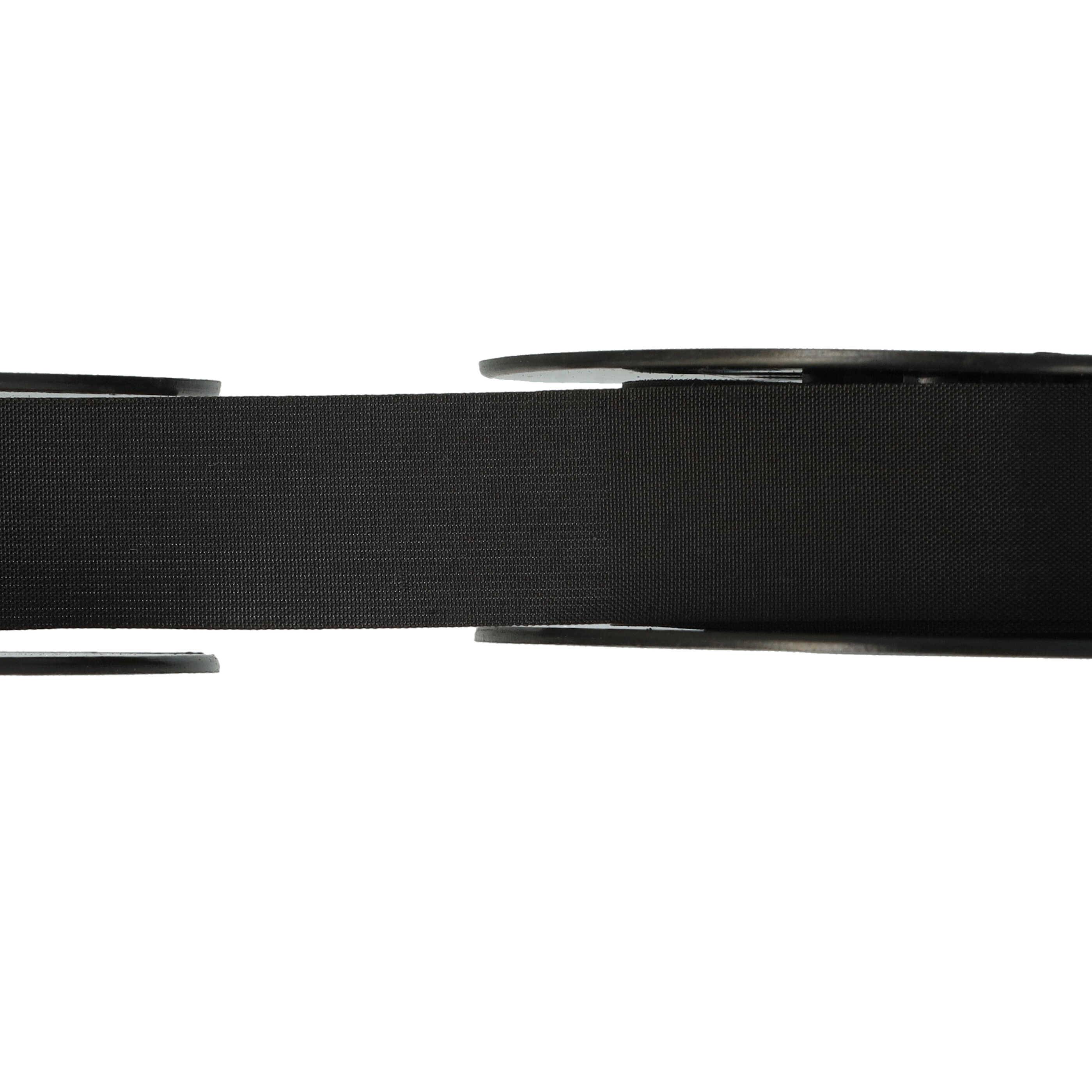 vhbw Farbband Schriftband kompatibel mit Boots 32, 30, 42, 40 Schreibmaschine - Schwarz