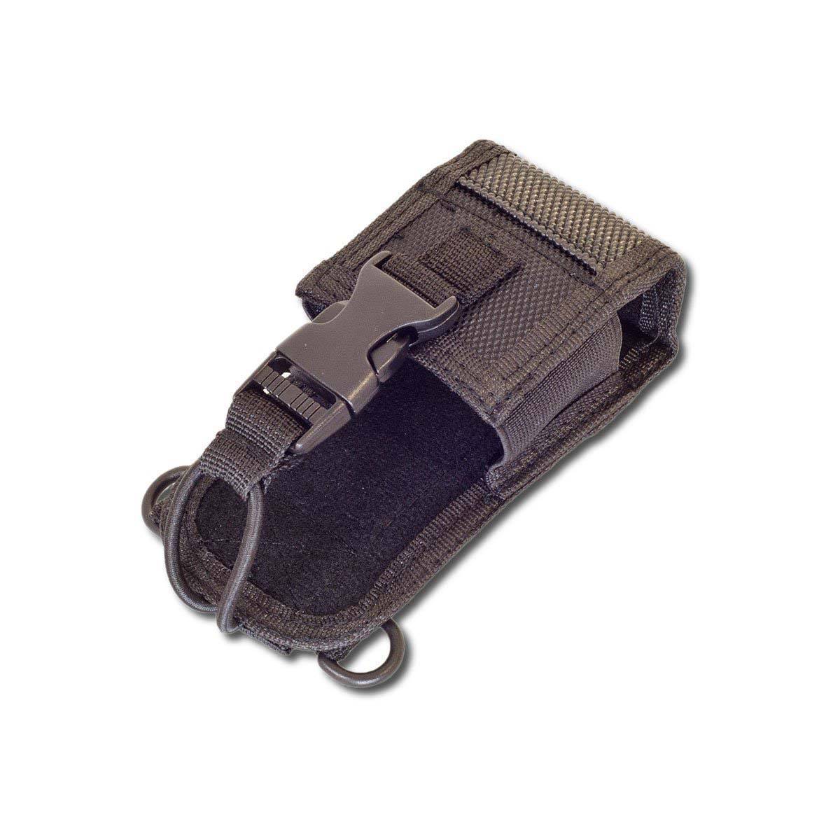 vhbw Tasche Typ MSC-20D für Funkgeräte - 39 x 59 x 135 mm, Schwarz