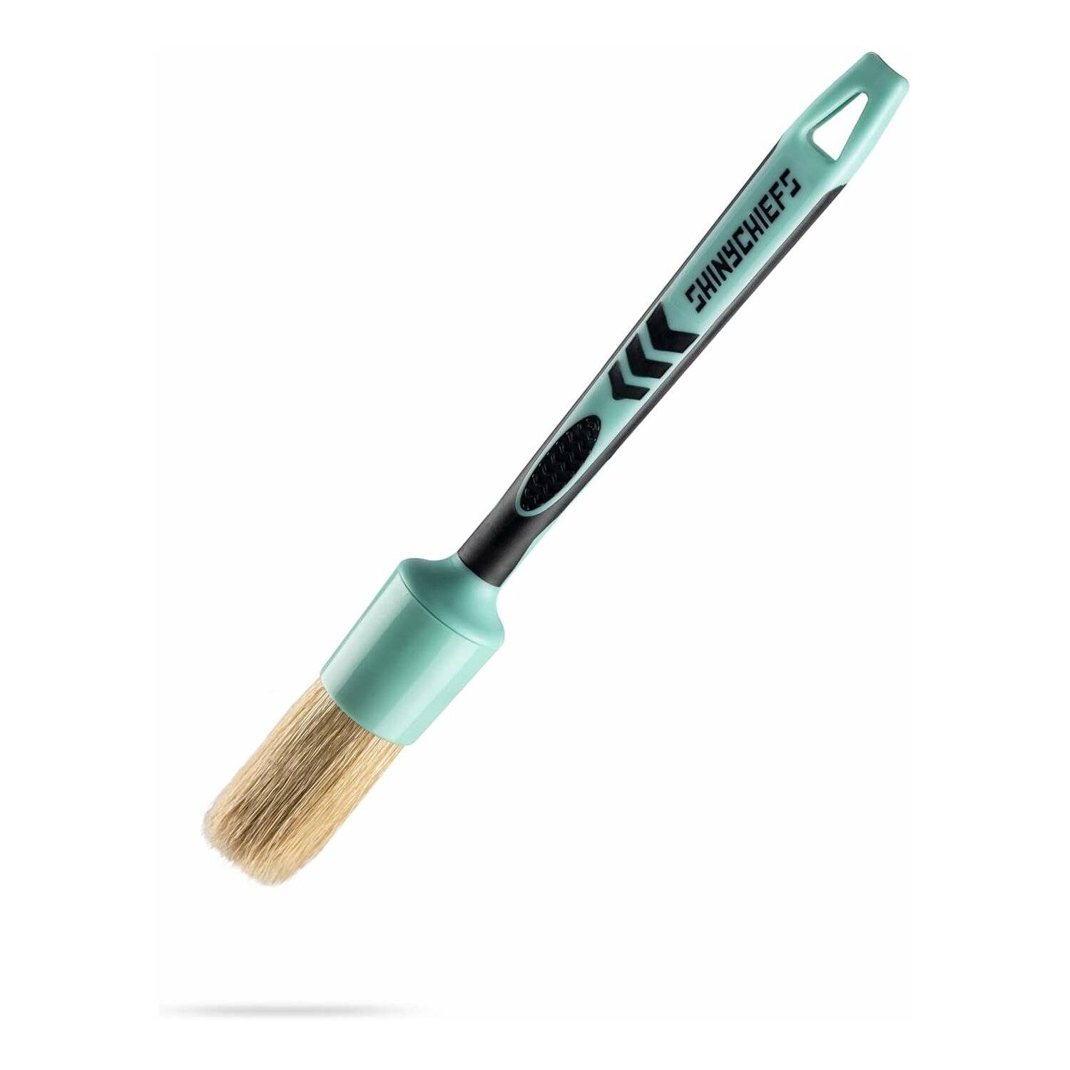 Detailing Brush - Wildschweinborsten Auto-Pinsel zur gründlichen Reinigung schwer zugänglicher Stellen 23cm