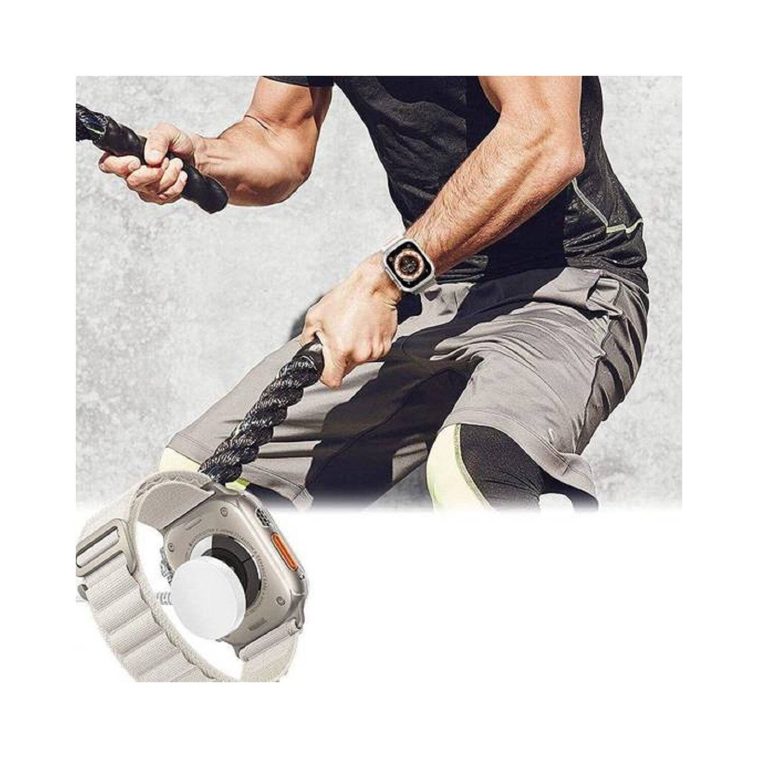 Folie APPLE WATCH ULTRA 49MM Tech-Protect Defense360 schwarz