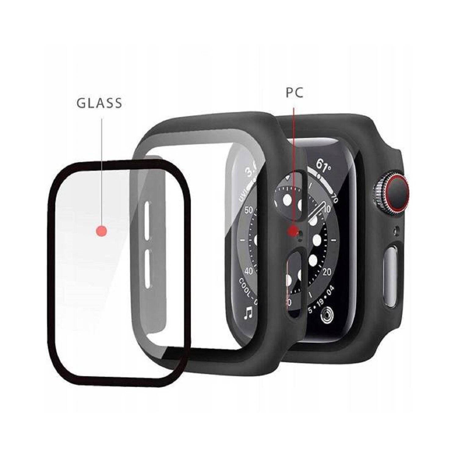 Folie APPLE WATCH ULTRA 49MM Tech-Protect Defense360 schwarz