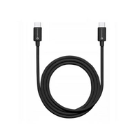 FORCELL Kabel Typ C zu Typ C 2.0 QC3.0 PD48W C293 TUBE schwarz 1 Meter. FORCELL Kabel Typ C zu Typ C 2.0 QC3.0 PD48W C293 TUBE schwarz 1 Meter.