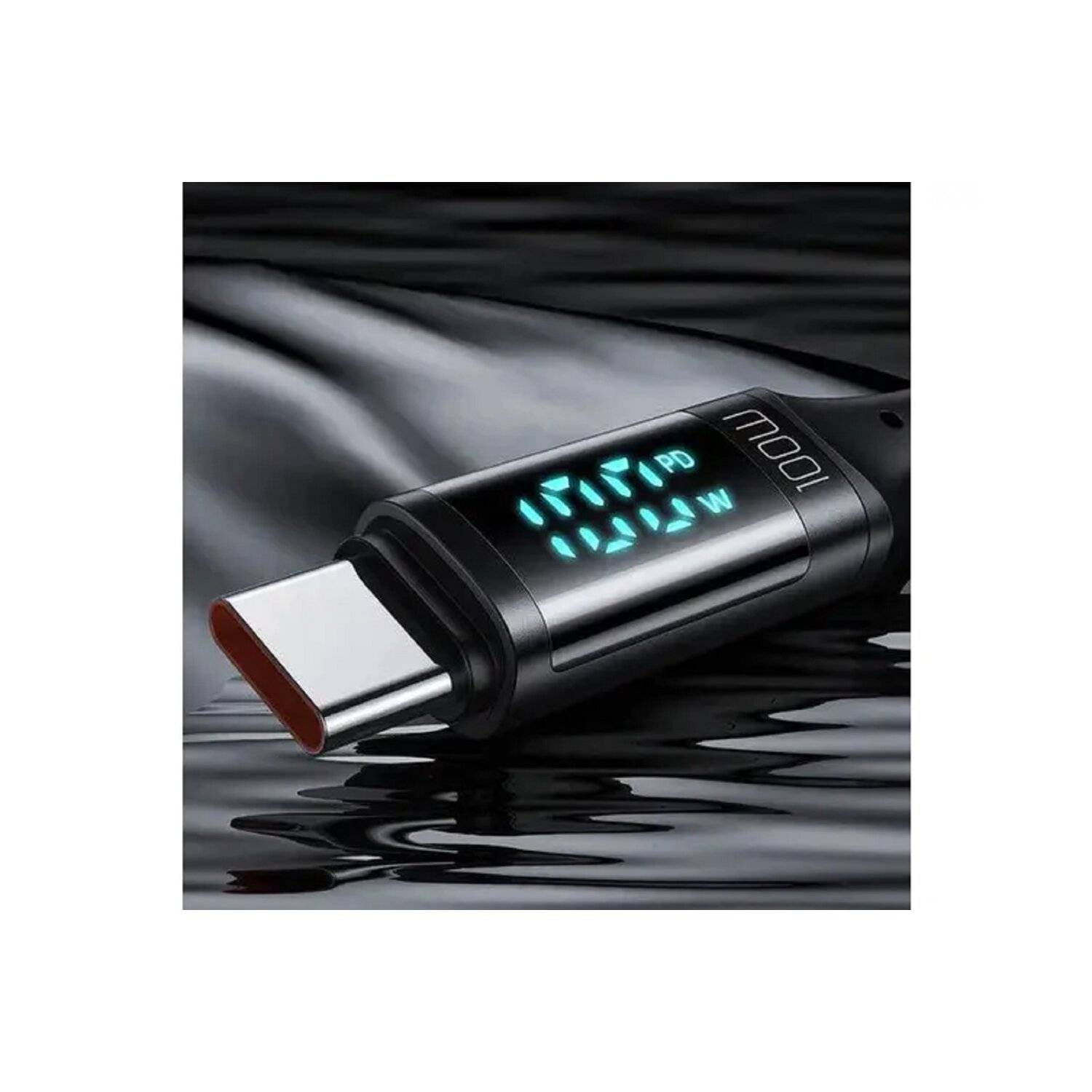 Mcdodo 100 W Typ-C-zu-Typ-C-Digitalkabel QC4.0 PD-Ladekabel LED-Schnellladung