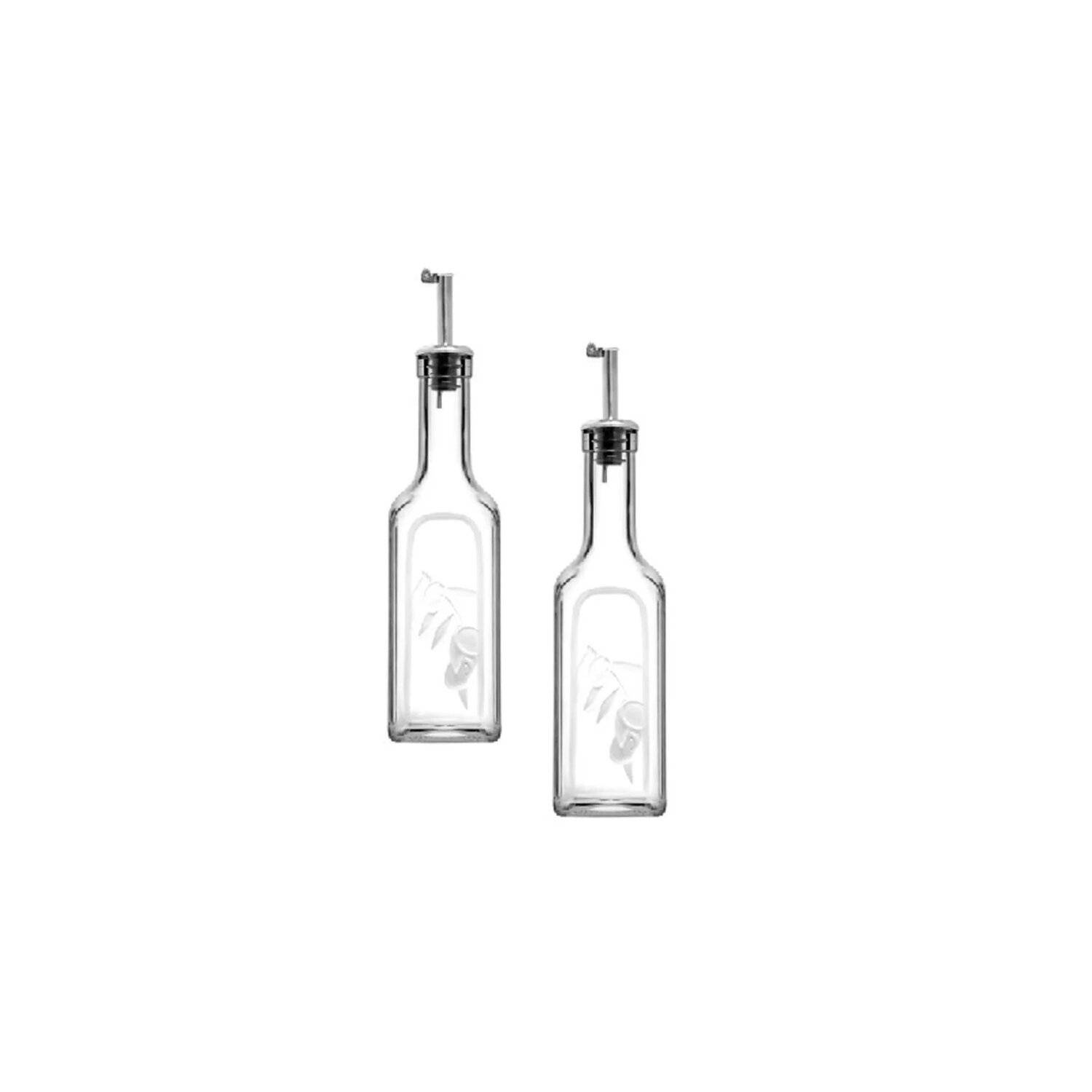 Pasabahce, Öl- und Essigflasche, 365 ml, 2 Stück