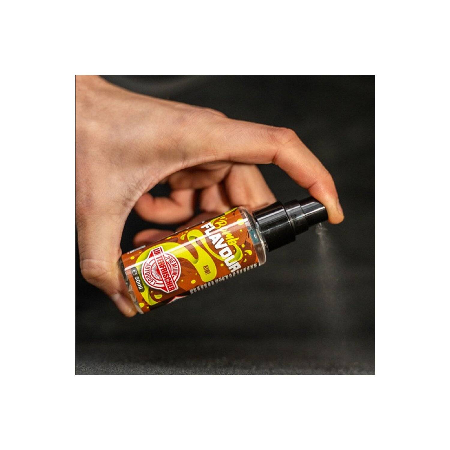 FLAVOUR BOMB Kiwi - Autoduft mit Kiwi Geruch - Premium Lufterfrischer für den Auto-Innenraum, 50ml