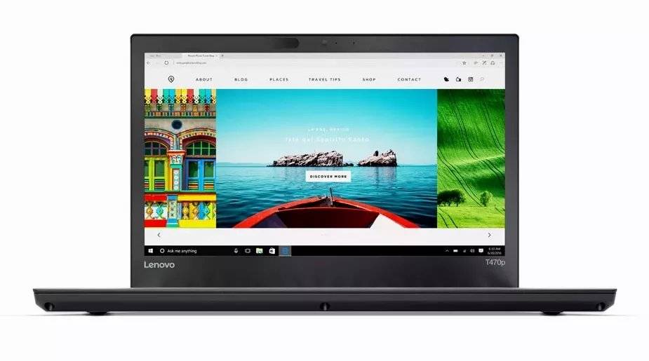 Lenovo ThinkPad T470p i7-7700HQ 32GB 256GB SSD 1920x1080 WLAN BT Webcam Win 10 Pro