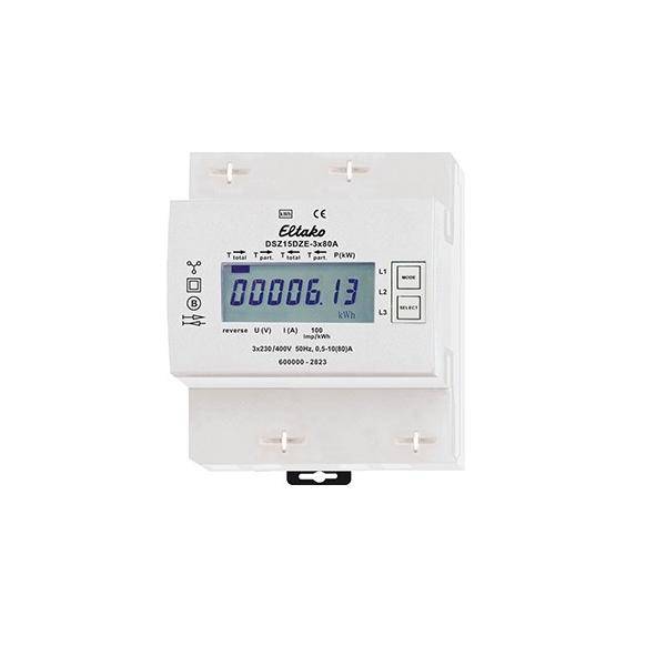 Eltako Zweiweg-Drehstromzähler DSZ15DZE-3x80A