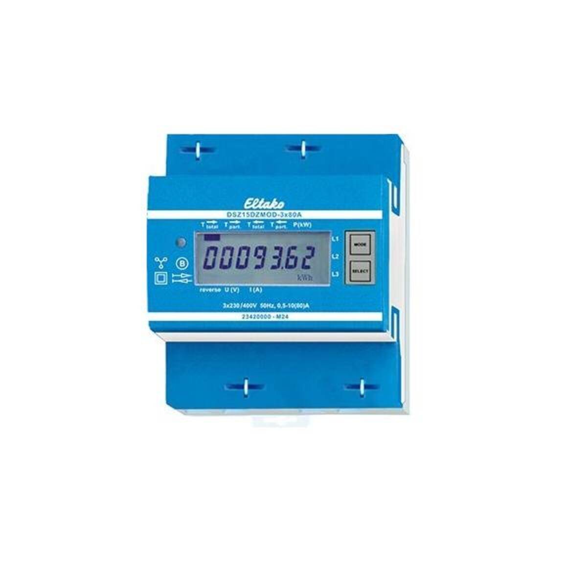 Eltako Zweiweg-Drehstromzähler DSZ15DZMOD-3x80A MID