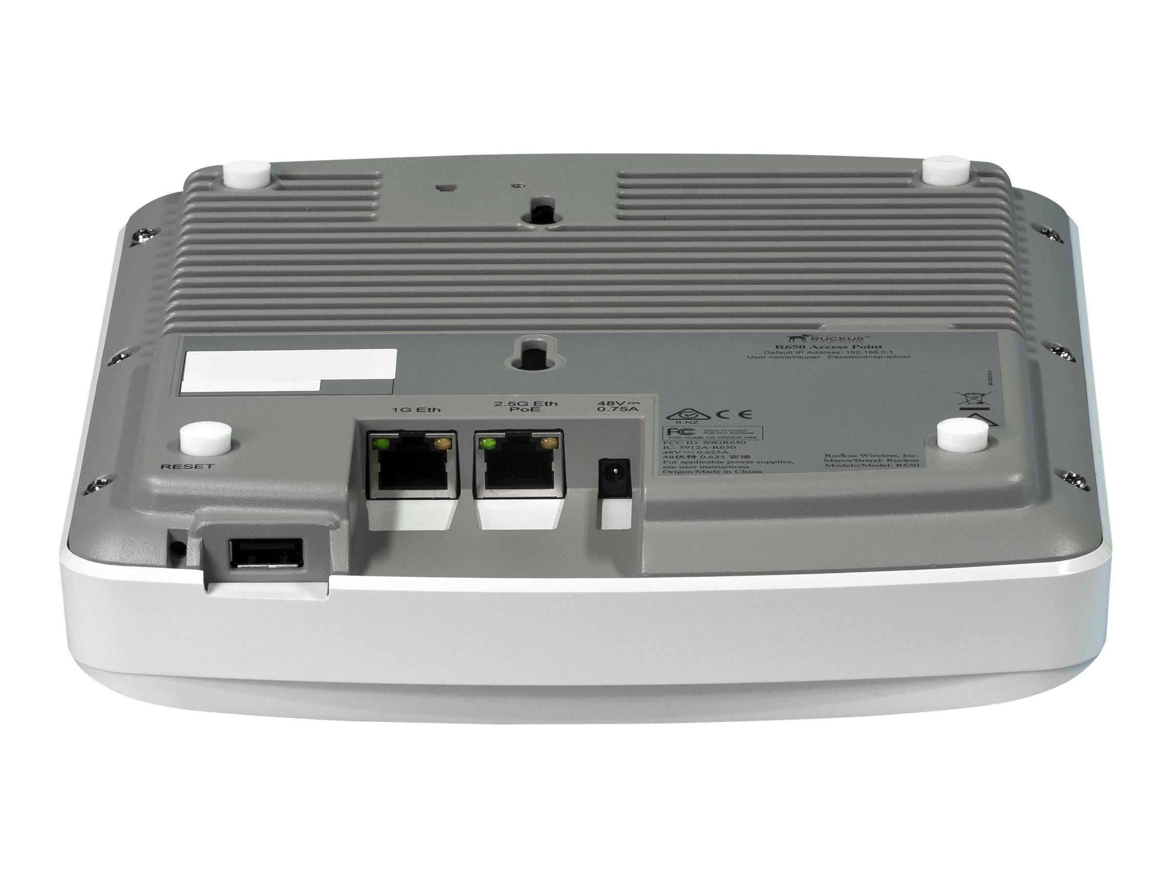 COMMSCOPE - Ruckus R650 - Unleashed - Accesspoint - Wi-Fi 6