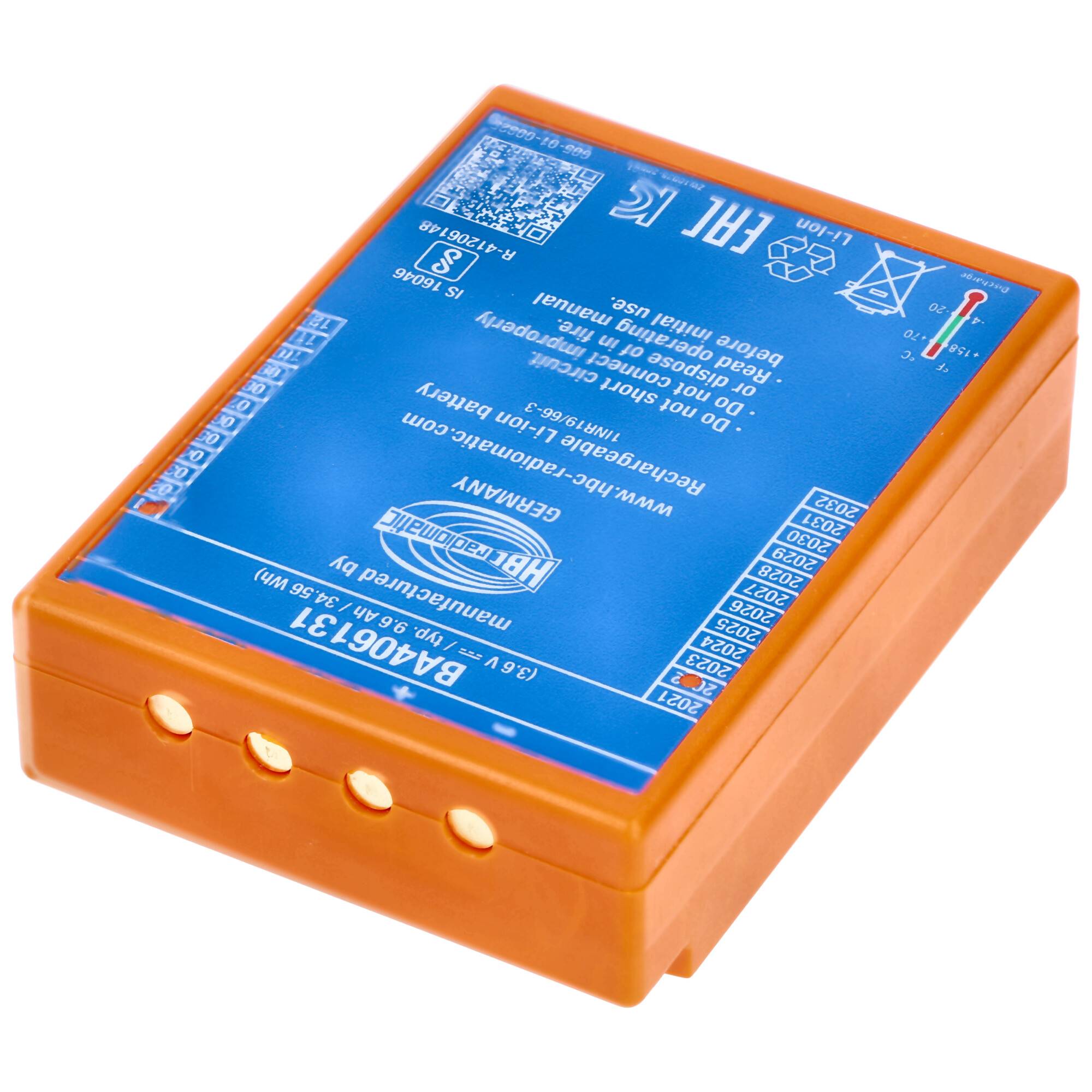 Original-Kranakku Li-ion 3,7V 9,0Ah HBC BA406131