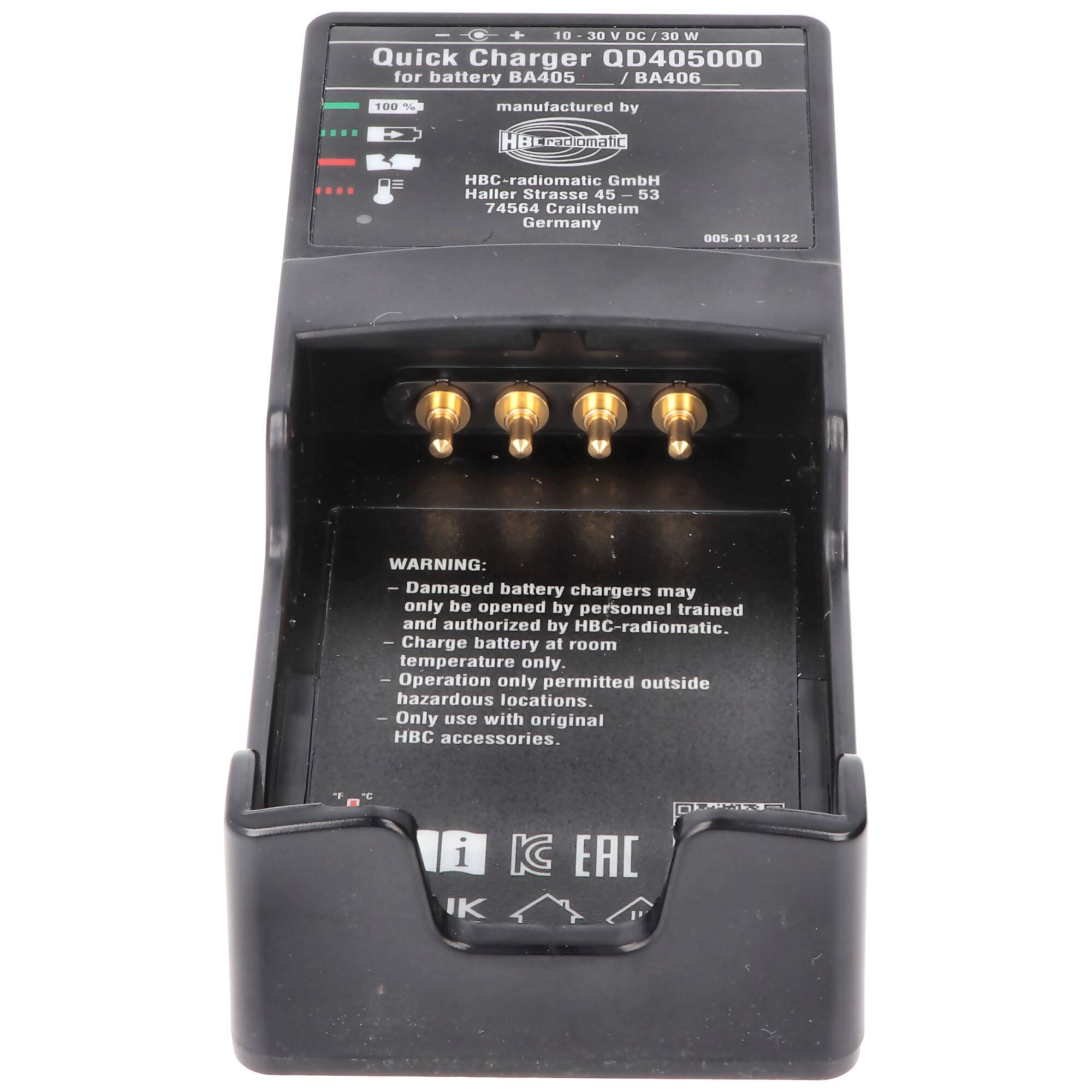 Original-Ladegerät HBC QD405000, QS4050B0 passend für HBC BA405130