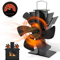 Kaminofen Ventilator 6 Blatt Gebläse für Ofen 50-350°C Kaminventilator stromlos wärmebetrieben Kaminofen Ventilator 6 Blatt Gebläse für Ofen 50-350°C Kaminventilator stromlos wärmebetrieben