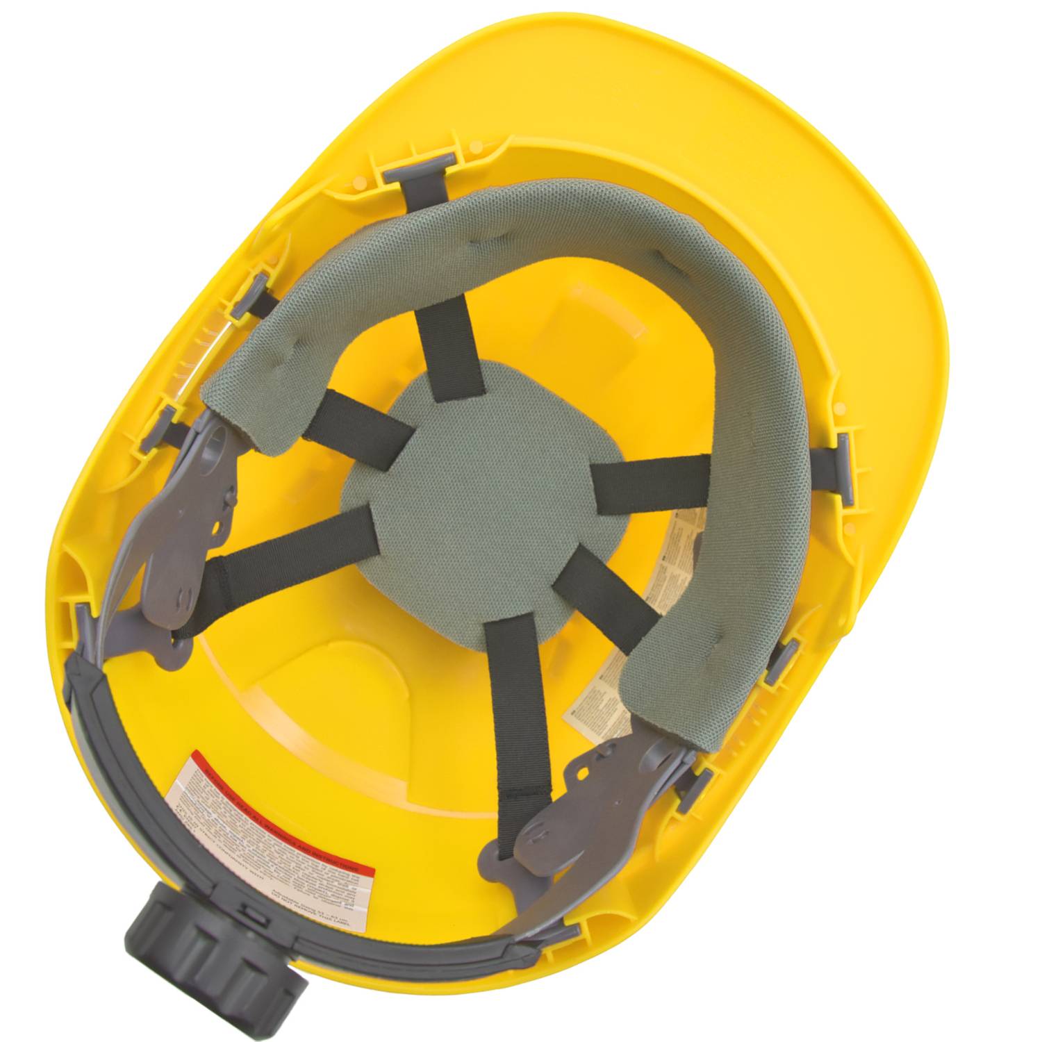 Mustbau MBU-GM16-YEL Bauhelm,Schutzhelm,Arbeitshelm,Bauarbeiterhelm,52-66cm Einstellbar