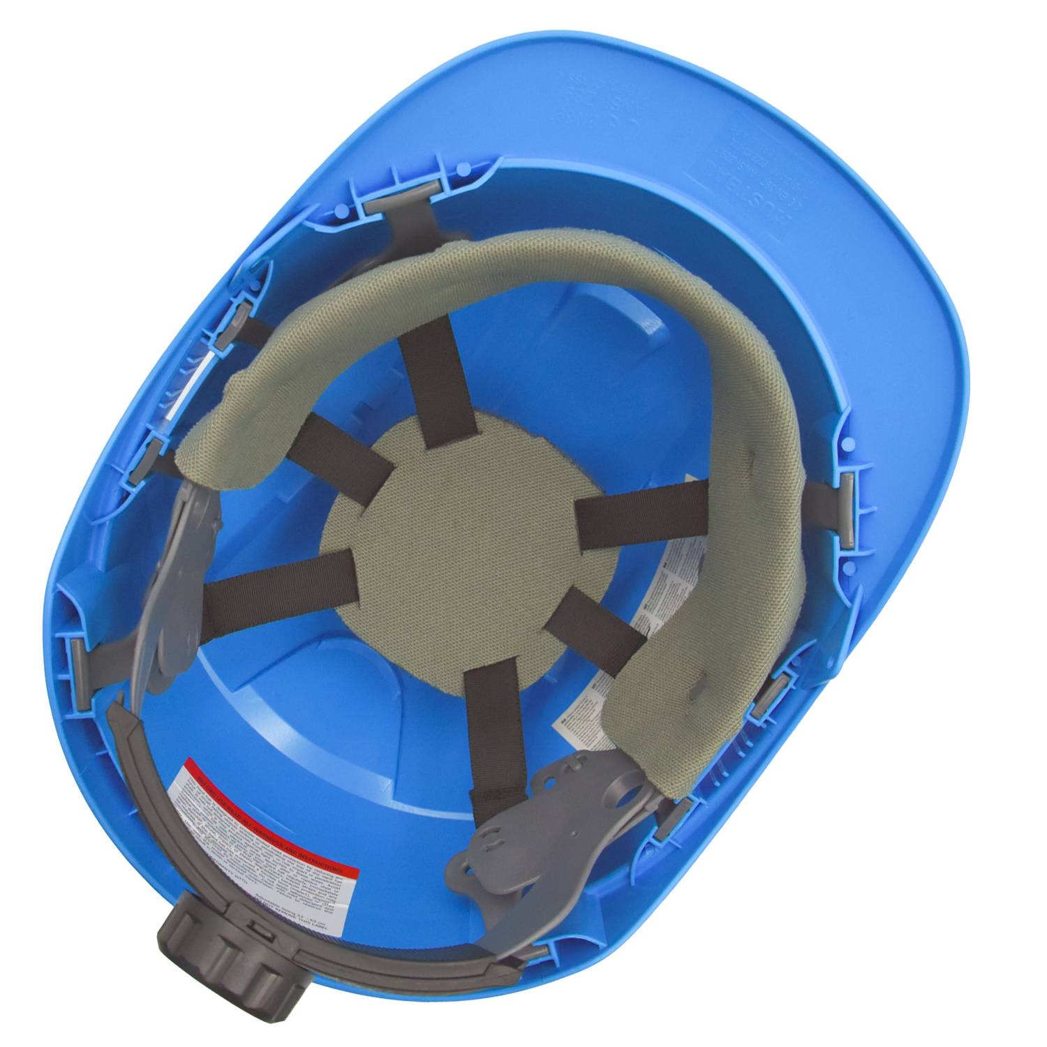 Mustbau MBU-GM16-BLU Bauhelm,Schutzhelm,Arbeitshelm,Bauarbeiterhelm,52-66cm Einstellbar