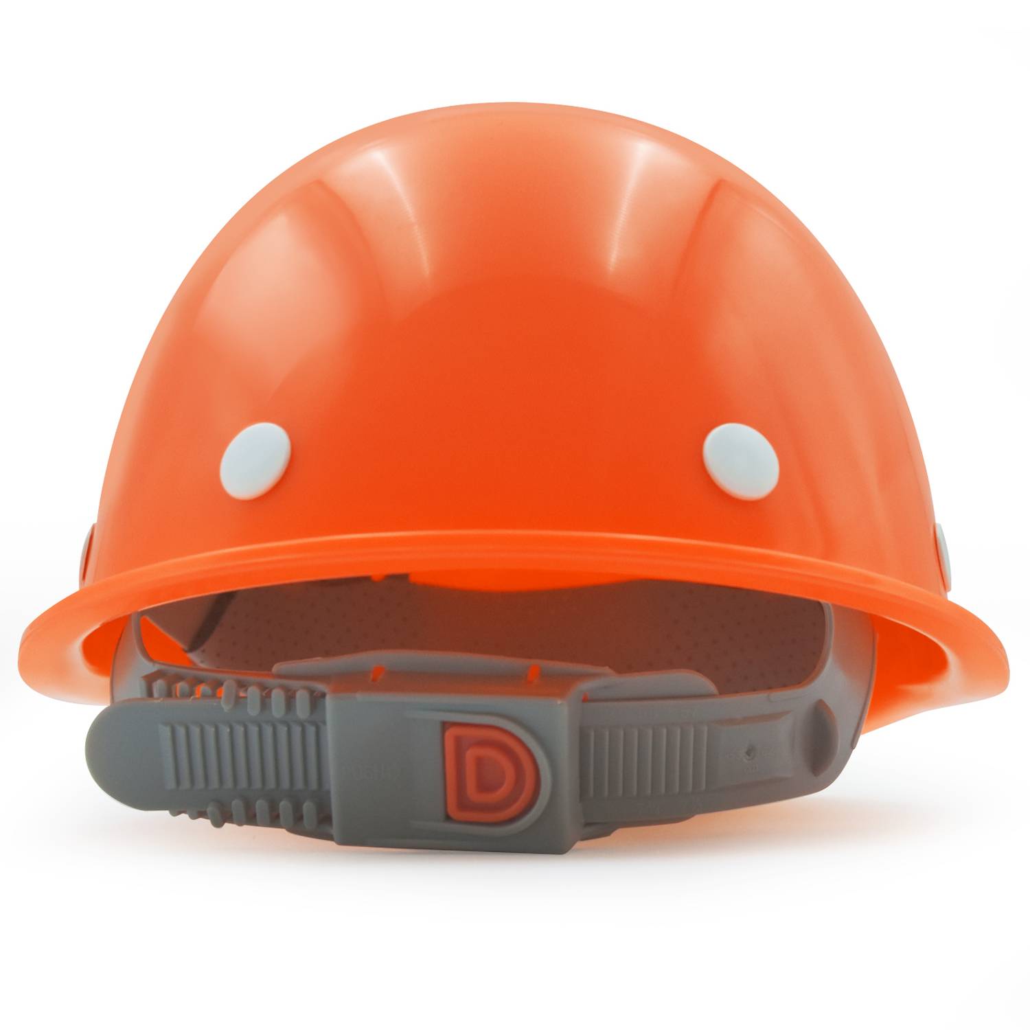 Mustbau MBU-ZC111-ORA Bauhelm,Schutzhelm,Arbeitshelm,Bauarbeiterhelm, USB-Ladegerät-Licht, 53-62cm Einstellbar