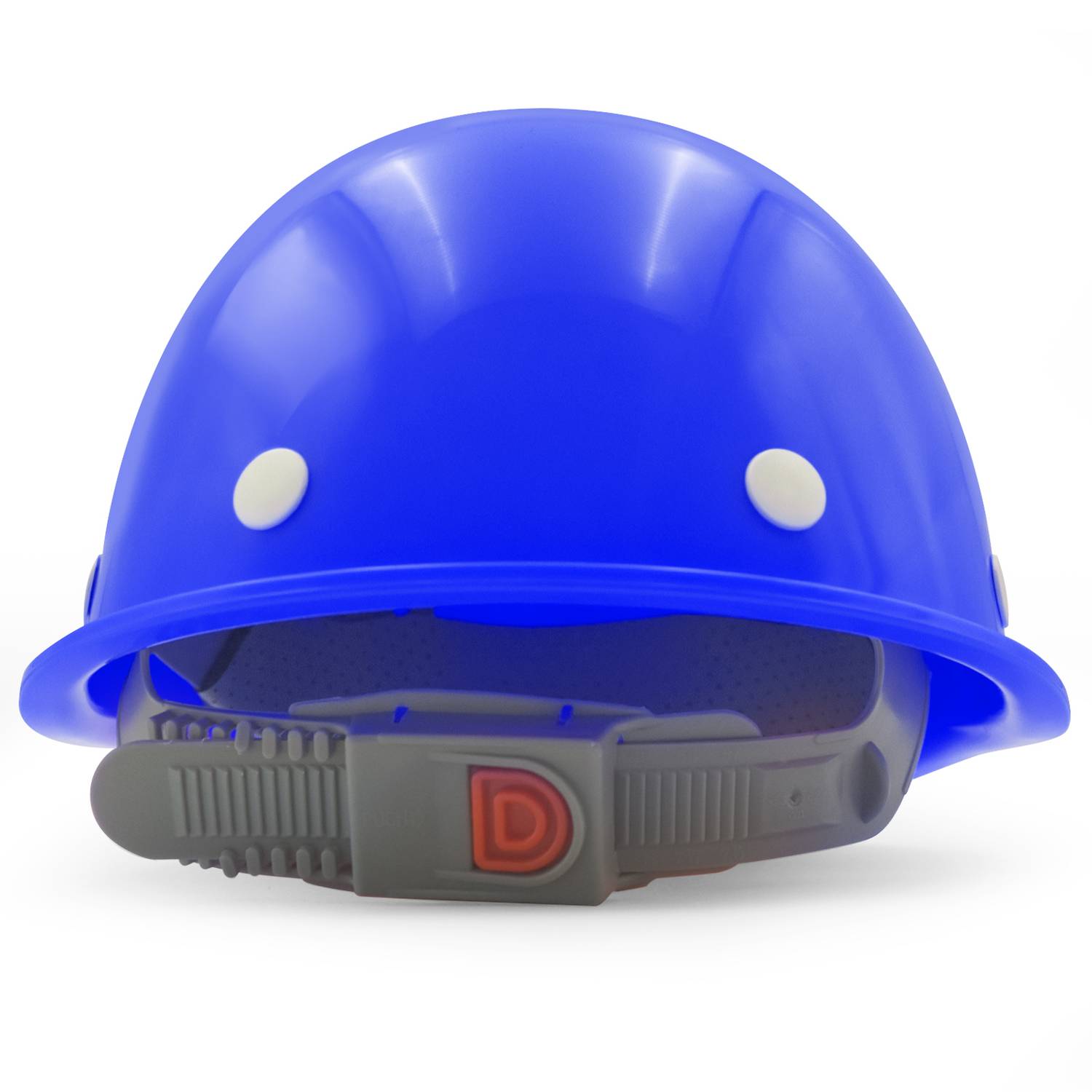 Mustbau MBU-ZC111-BLU Bauhelm,Schutzhelm,Arbeitshelm,Bauarbeiterhelm, USB-Ladegerät-Licht, 53-62cm Einstellbar