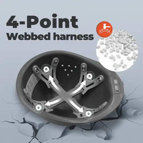 Mustbau MBU-ZC111-B Bauhelm,Schutzhelm,Arbeitshelm,Bauarbeiterhelm, USB-Ladegerät-Licht, 53-62cm Einstellbar Mustbau MBU-ZC111-B Bauhelm,Schutzhelm,Arbeitshelm,Bauarbeiterhelm, USB-Ladegerät-Licht, 53-62cm Einstellbar