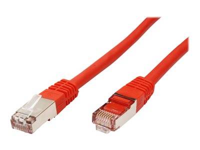 VALUE Patchkabel Kat.6 Class E rot 0,5m Netzwerk & Smart Home Netzwerk-Zubehör Netzwerk- und