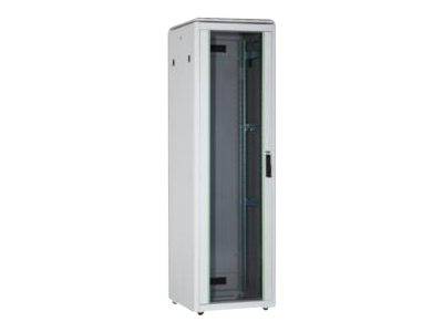 DIGITUS Netzwerkschrank 48,3cm 26HE grau Server, Storage & USV Rack-Gehäuse Rack-Schränke