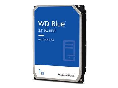 WD Blue 1TB SATA 8,89cm 3,5Zoll HDD Komponenten Speicherlaufwerke Interne HDDs