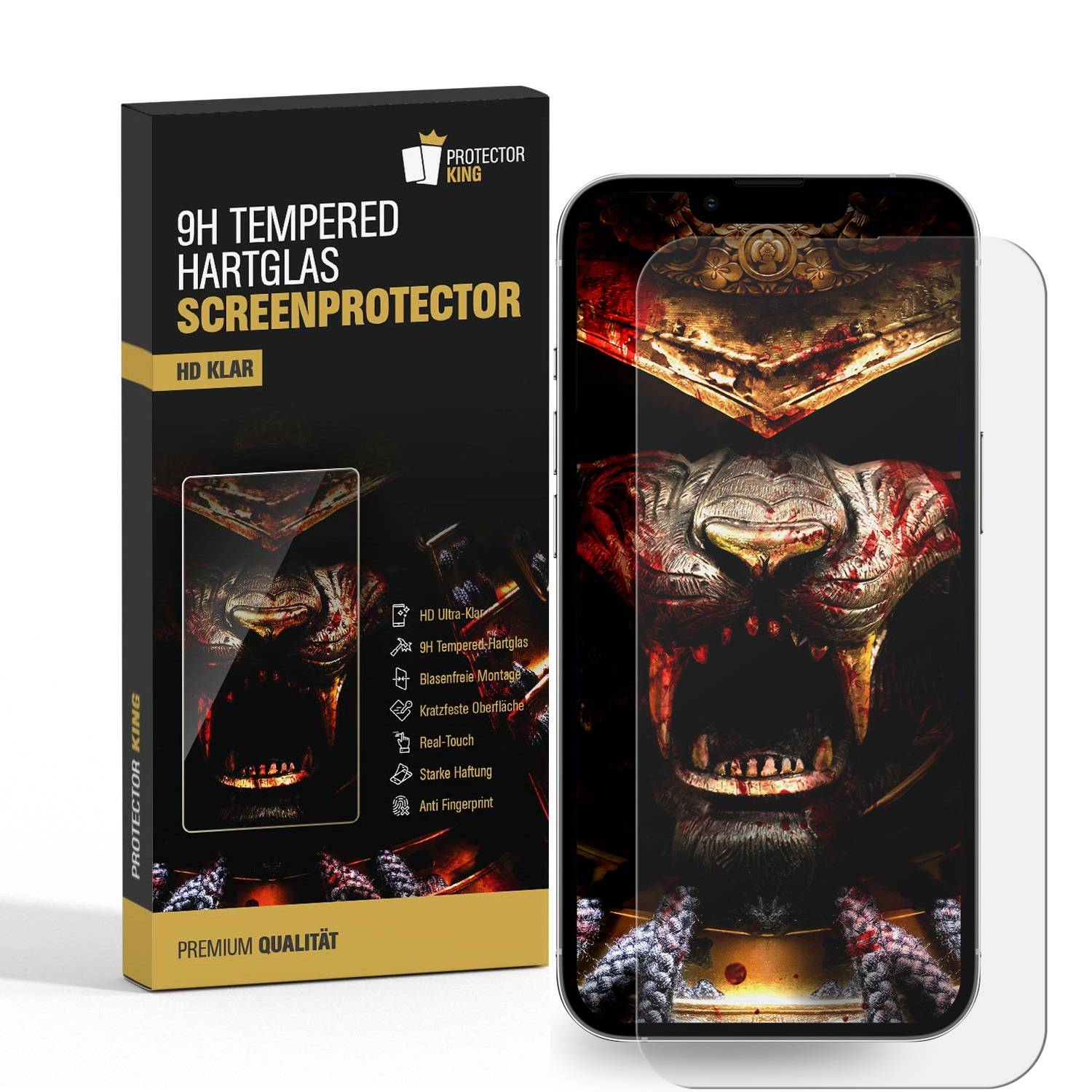 6x 9H Panzerglas für iPhone 15 Pro MATT ANTI-REFLEX ENTSPIEGELT Displayglas Hartglas Schutzglas ECHTES Tempered Hartglas Glasfolie
