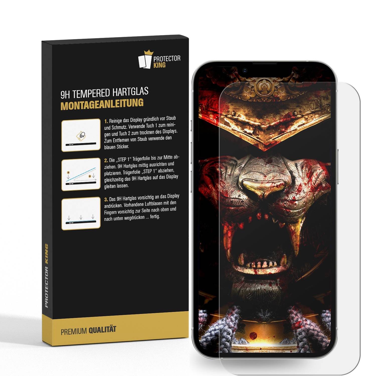 6x 9H Panzerglas für iPhone 15 Pro MATT ANTI-REFLEX ENTSPIEGELT Displayglas Hartglas Schutzglas ECHTES Tempered Hartglas Glasfolie
