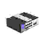 Delock Industrie Gigabit Ethernet Switch 8 Port RJ45 2 SFP für Netzwerk