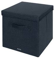 Esselte Leitz Fabric Storage - Aufbewahrungsbox - groß - Velvet Gray (Packung mit 2)