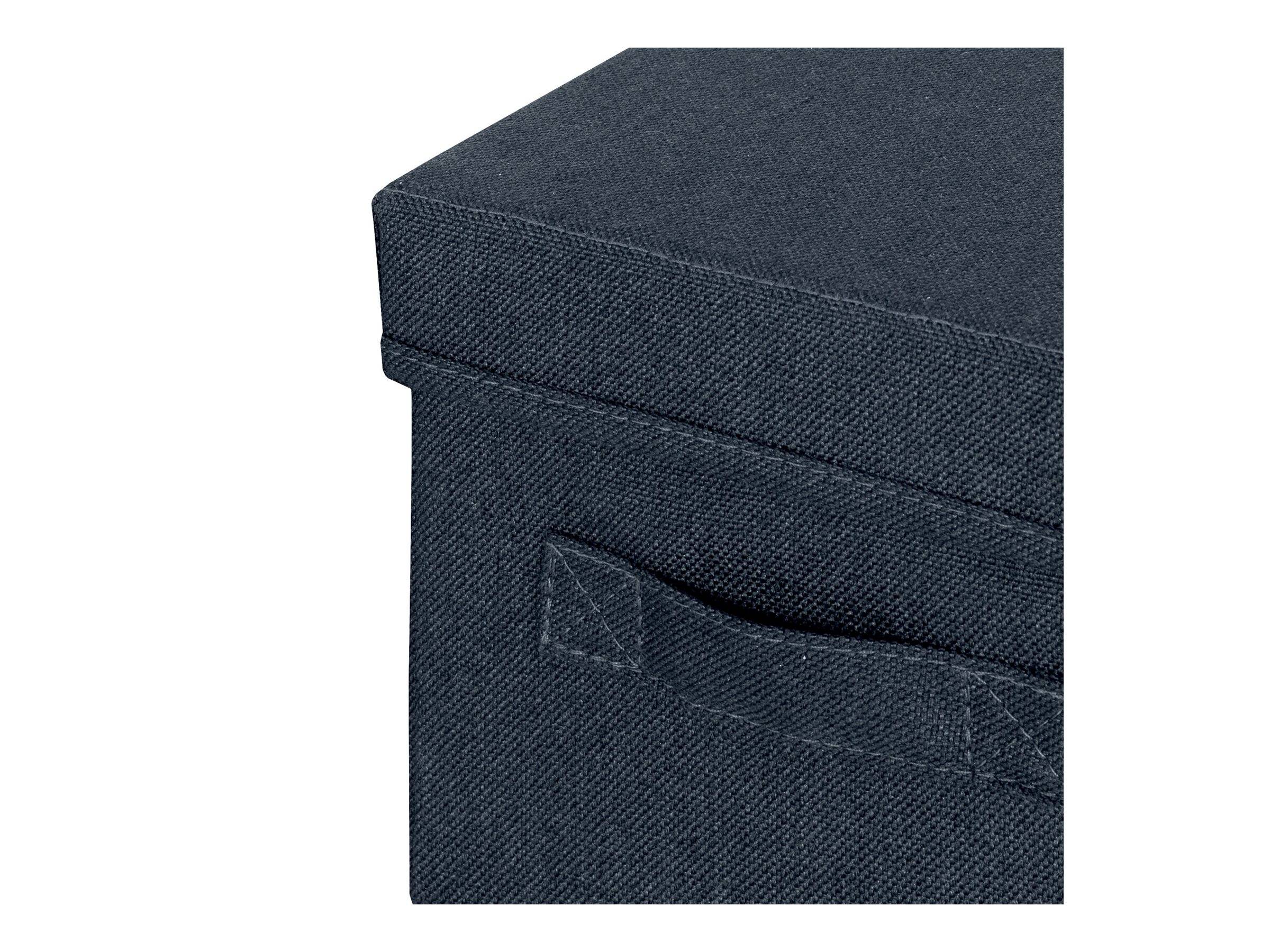 Esselte Leitz Fabric Storage - Aufbewahrungsbox - S - Velvet Gray (Packung mit 2)