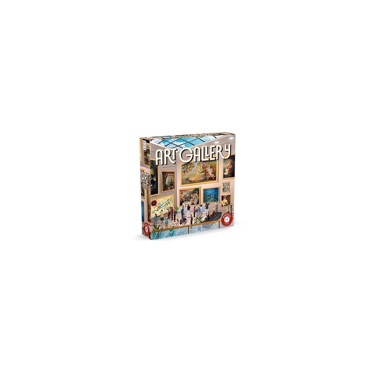 669491 - Art Gallery, Brettspiel,2-6 Spieler, ab 10 Jahren (DE-Ausgabe)
