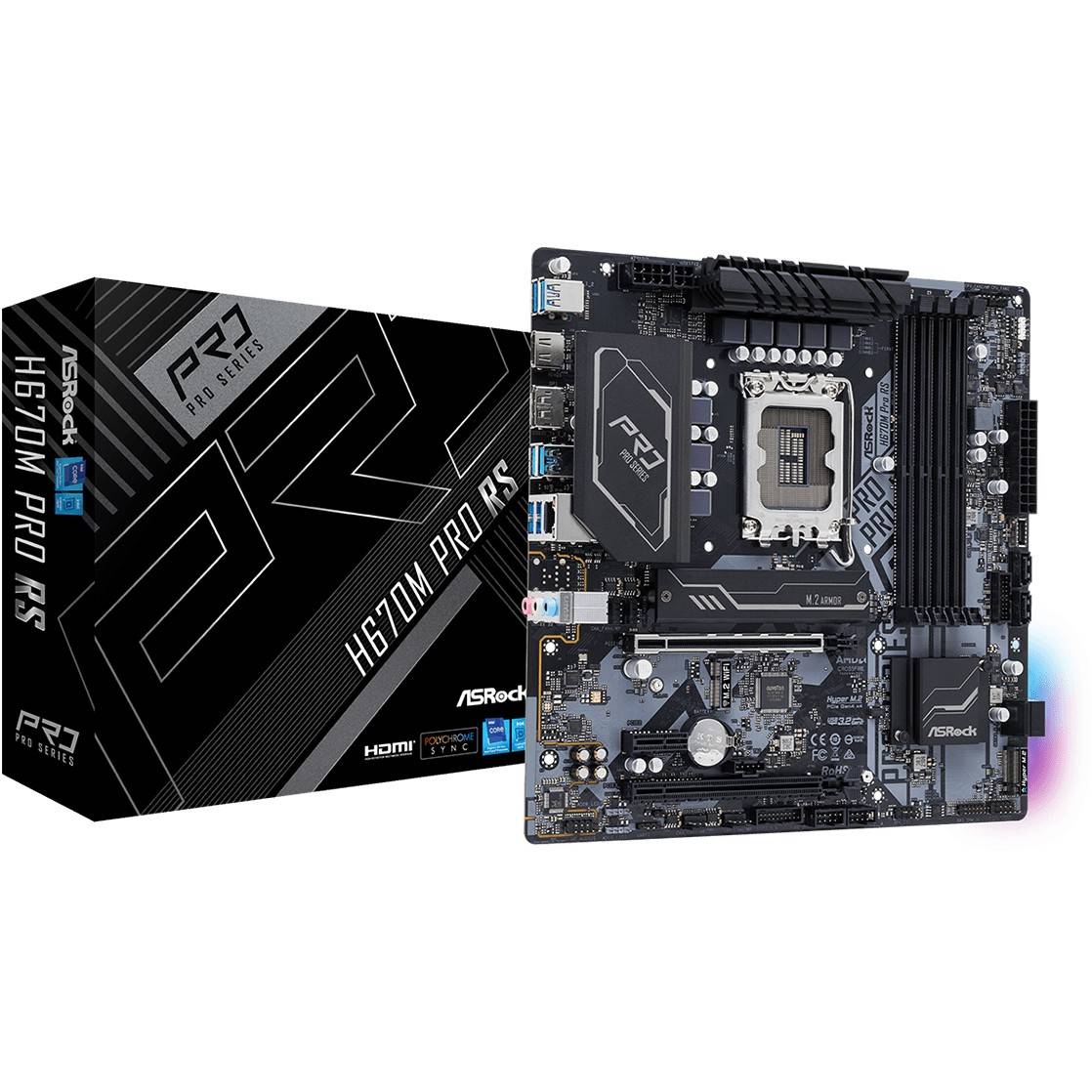 Asrock H670M Pro RS Mainboards & Zubehör Intel