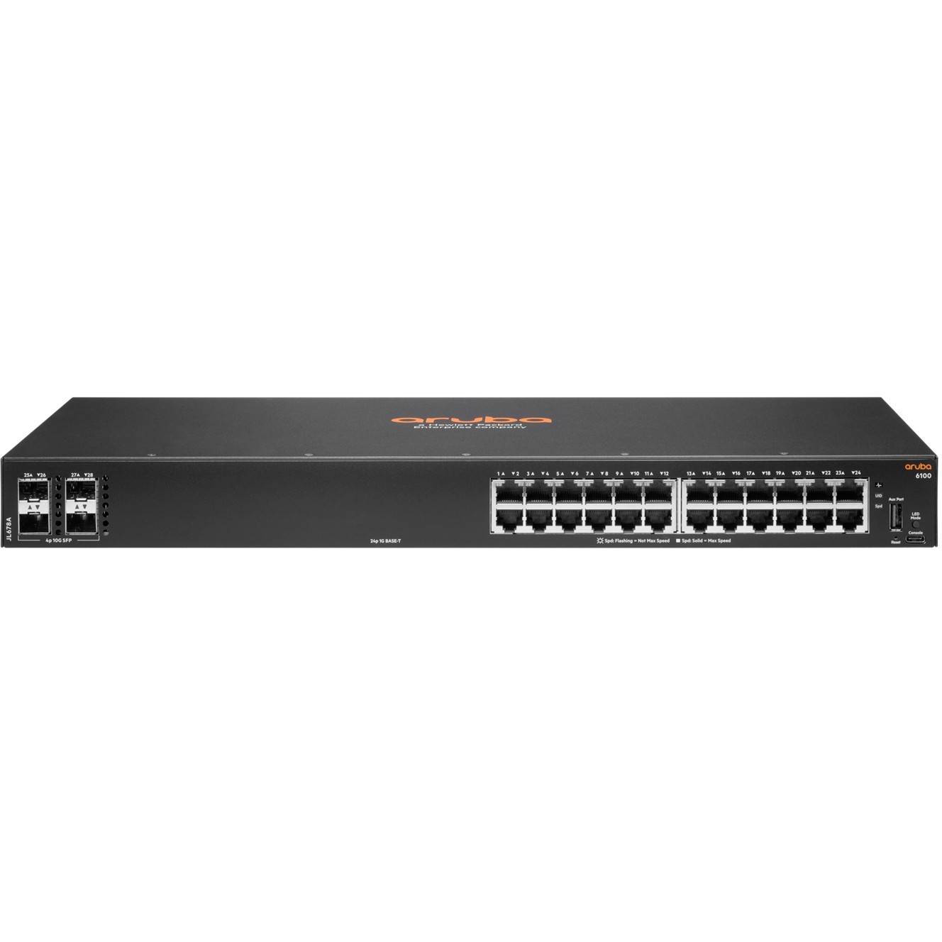 HPE Aruba Networking 6100 24G 4SFP+ Netzwerk-Infrastruktur Switches