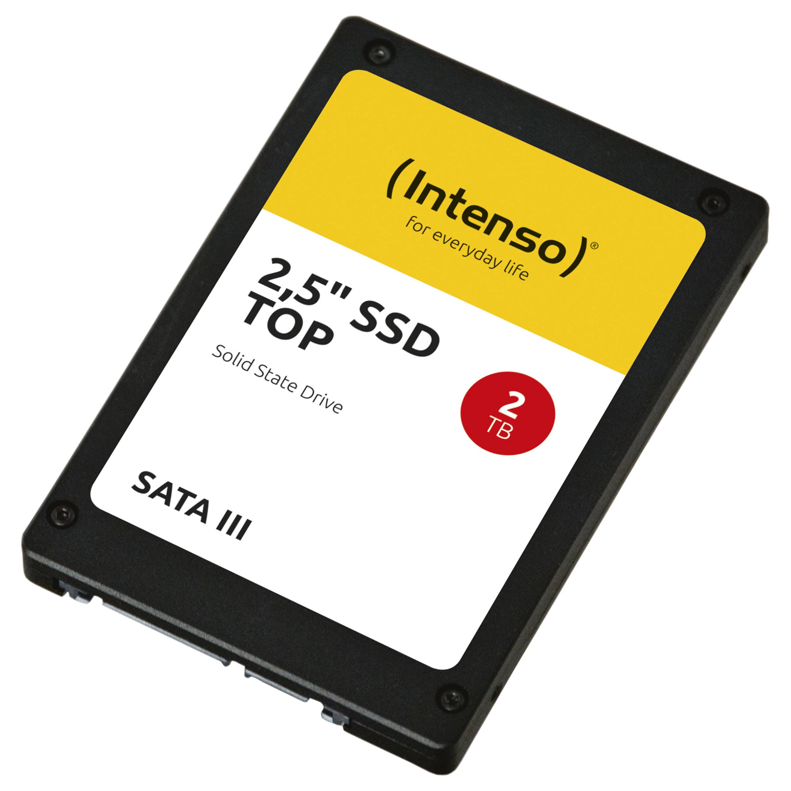 Solid State Drive (SSD) mit der Bezeichnung Intenso, 2,5