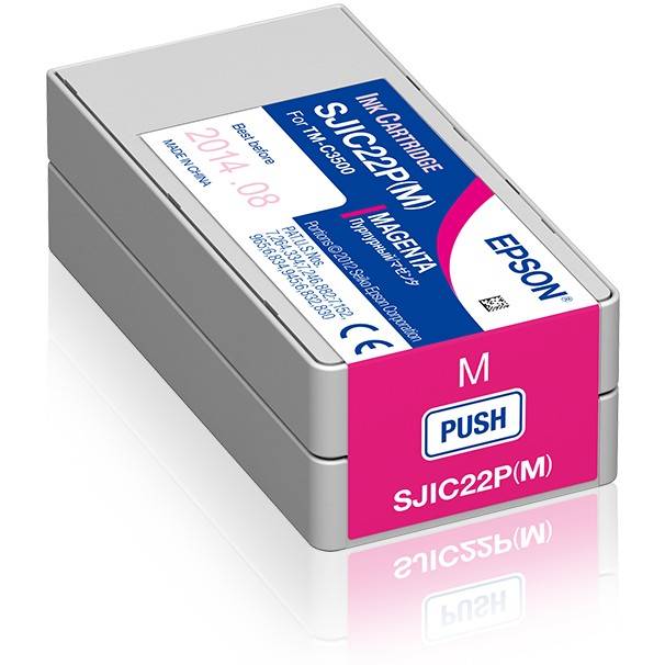 Epson SJIC22P(M) ink cartridge Verbrauchsmaterialien Tinte