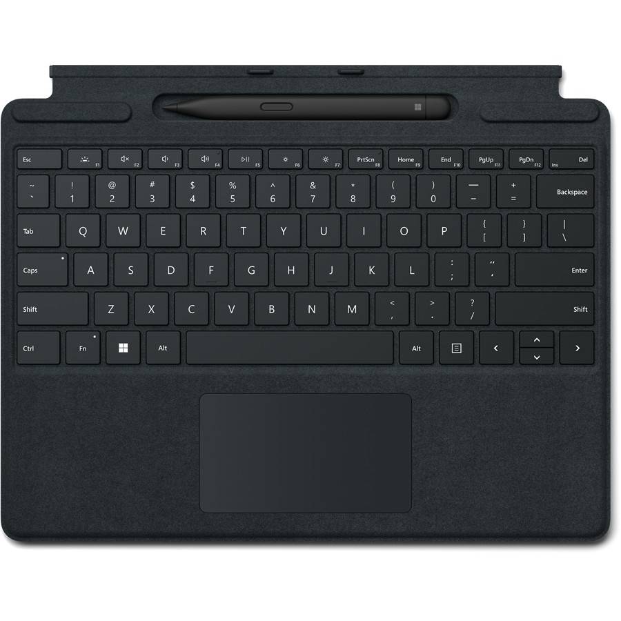 Microsoft Surface Signature Pro 8/9/10 /11 Type Cover+SlimPen2 AT/DE Black Tablets & Smartphones