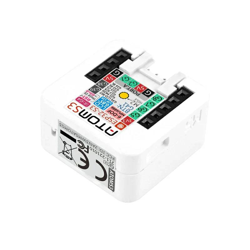 M5Stack AtomS3 Dev Kit with 0.85inch Screen Programmable Controller C123