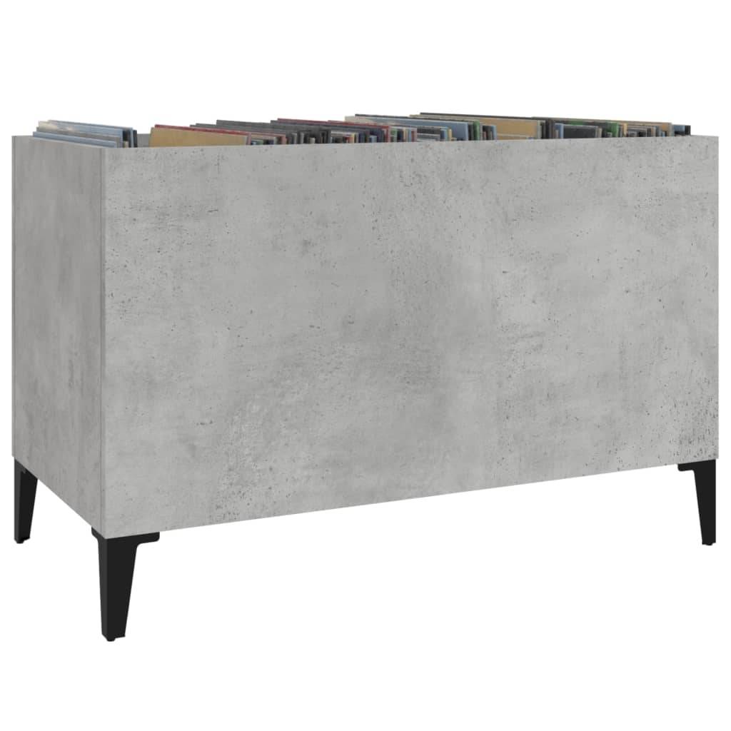 vidaXL Plattenschrank Betongrau 74,5x38x48 cm Holzwerkstoff