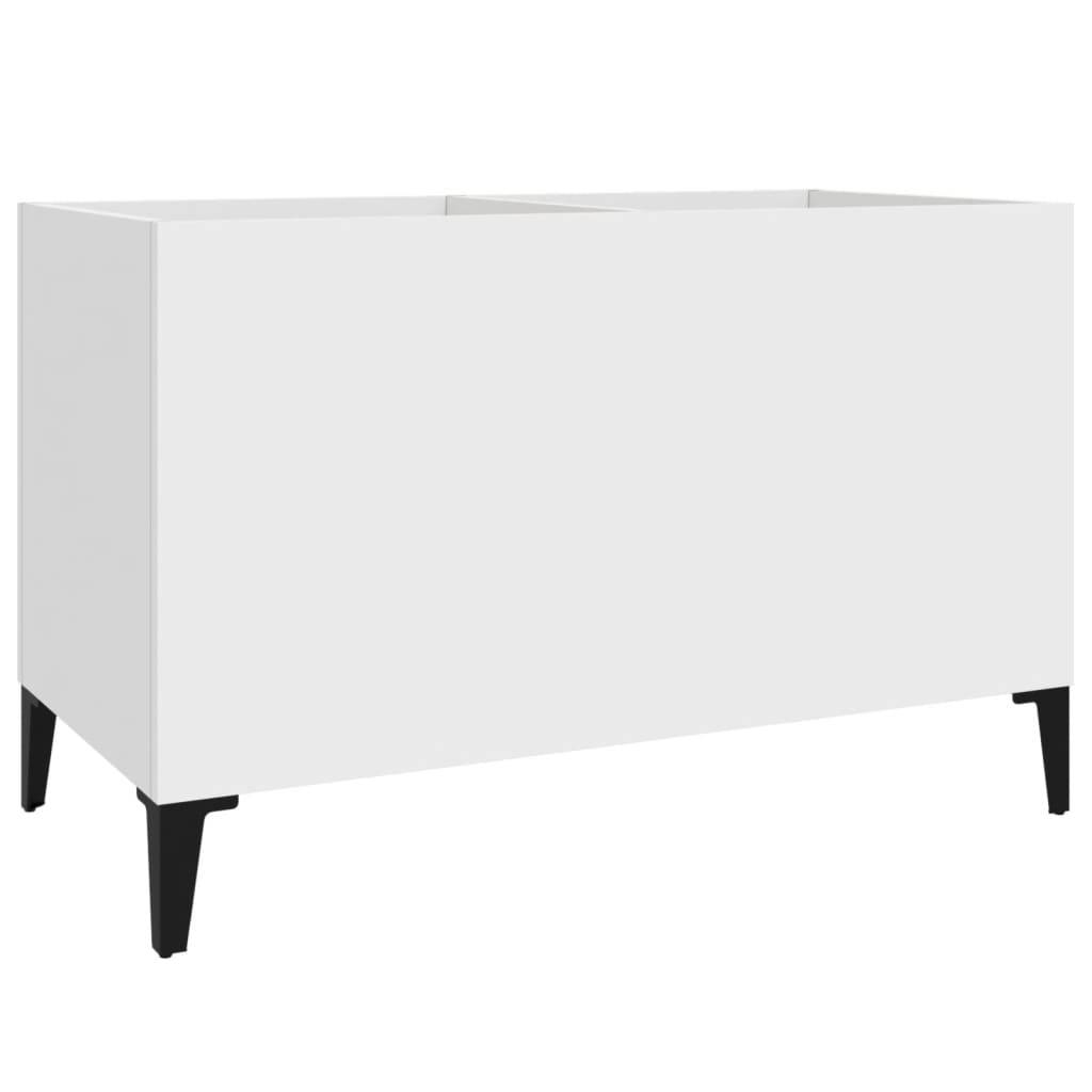 vidaXL Plattenschrank Weiß 74,5x38x48 cm Holzwerkstoff