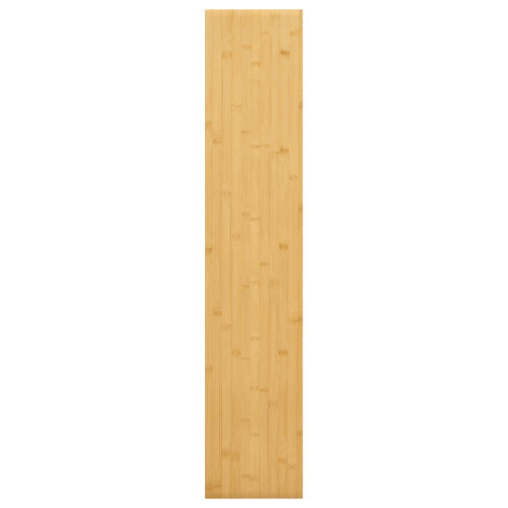 vidaXL Wandregal 100x20x4 cm Bambus