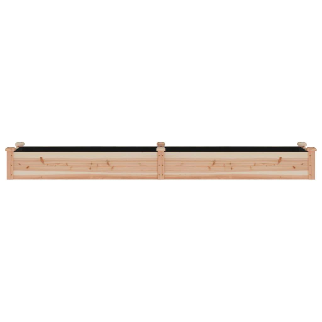 vidaXL Hochbeet mit Einsatz 240x45x25 cm Massivholz Tanne